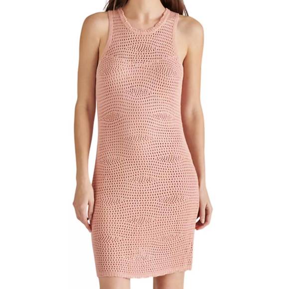 STEVE MADDEN Dresses & Skirts - NEW STEVE MADDEN ronnie sweater dress in blush pink